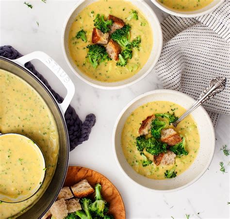 love and lemons vegan broccoli soup